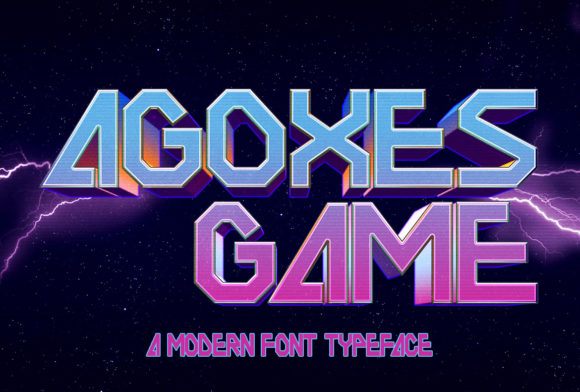 Agoxes Game Font: A Bold Choice for Creative Projects