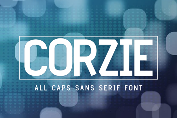 Corzie: A Bold and Authentic Display Font for Creative Expression
