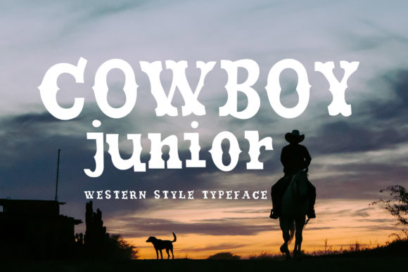 Cowboy Junior: A Bold Font for Creative Expression
