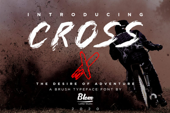 Cross X: A Bold and Unique Display Font for Creative Workflows