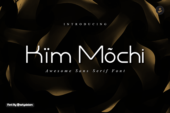 Kim Mochi: A Classic Display Font for Creative Projects