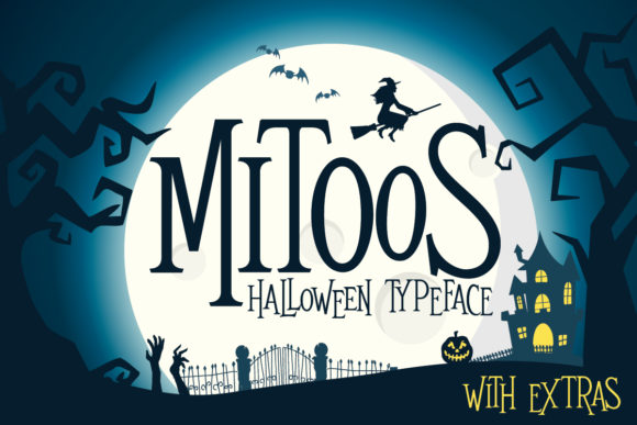 Mitoos Halloween: A Spooky Typographic Delight