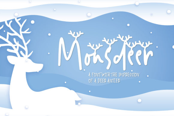 Monsdeer Font: A Delightful Addition to Your Design Toolkit