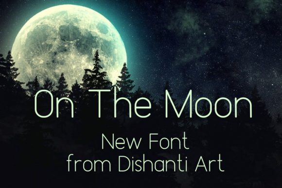On the Moon: A Font That Transcends Time and Style