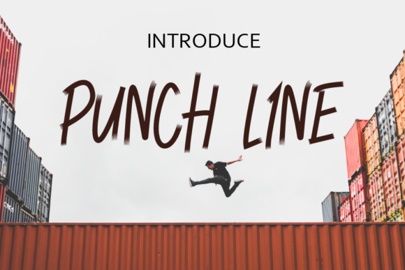 Punch Line: A Font That Speaks Volumes in Design and Communication