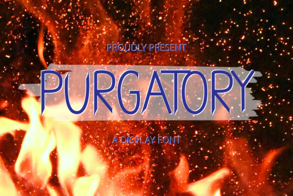 Purgatory: A Minimal and Neat Display Font for Creative Projects