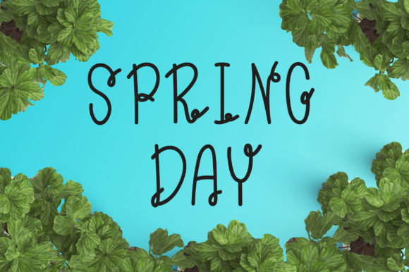 Spring Day Font: A Versatile Choice for Design Excellence